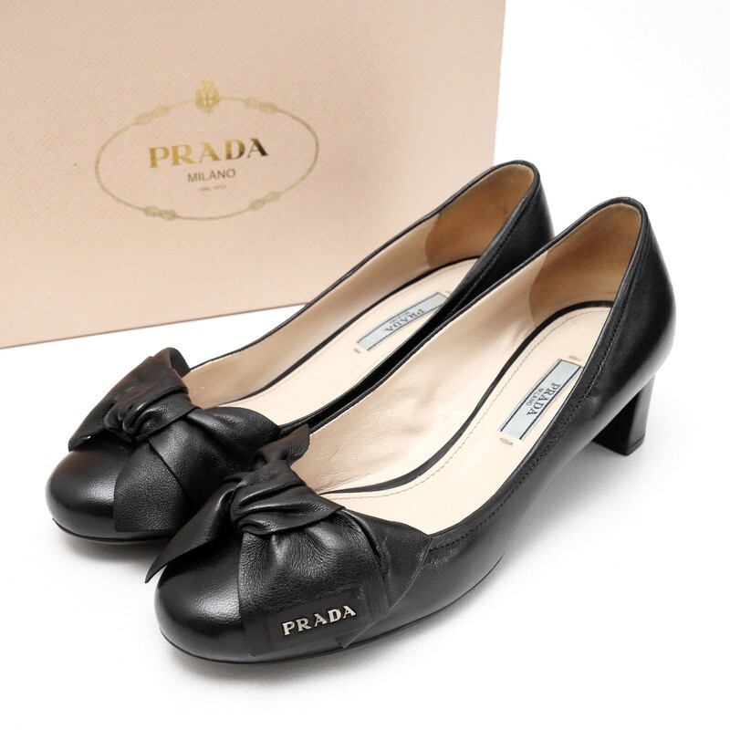 専用　新品未使用♡PRADA プラダ　フラットシューズ　サイズ36（約23cm） 360115202_1.jpg
