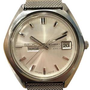 SEIKO セイコー キングセイコー シルバー文字盤 SS デイト 自動巻き メンズ腕時計 4402-8000 稼動品