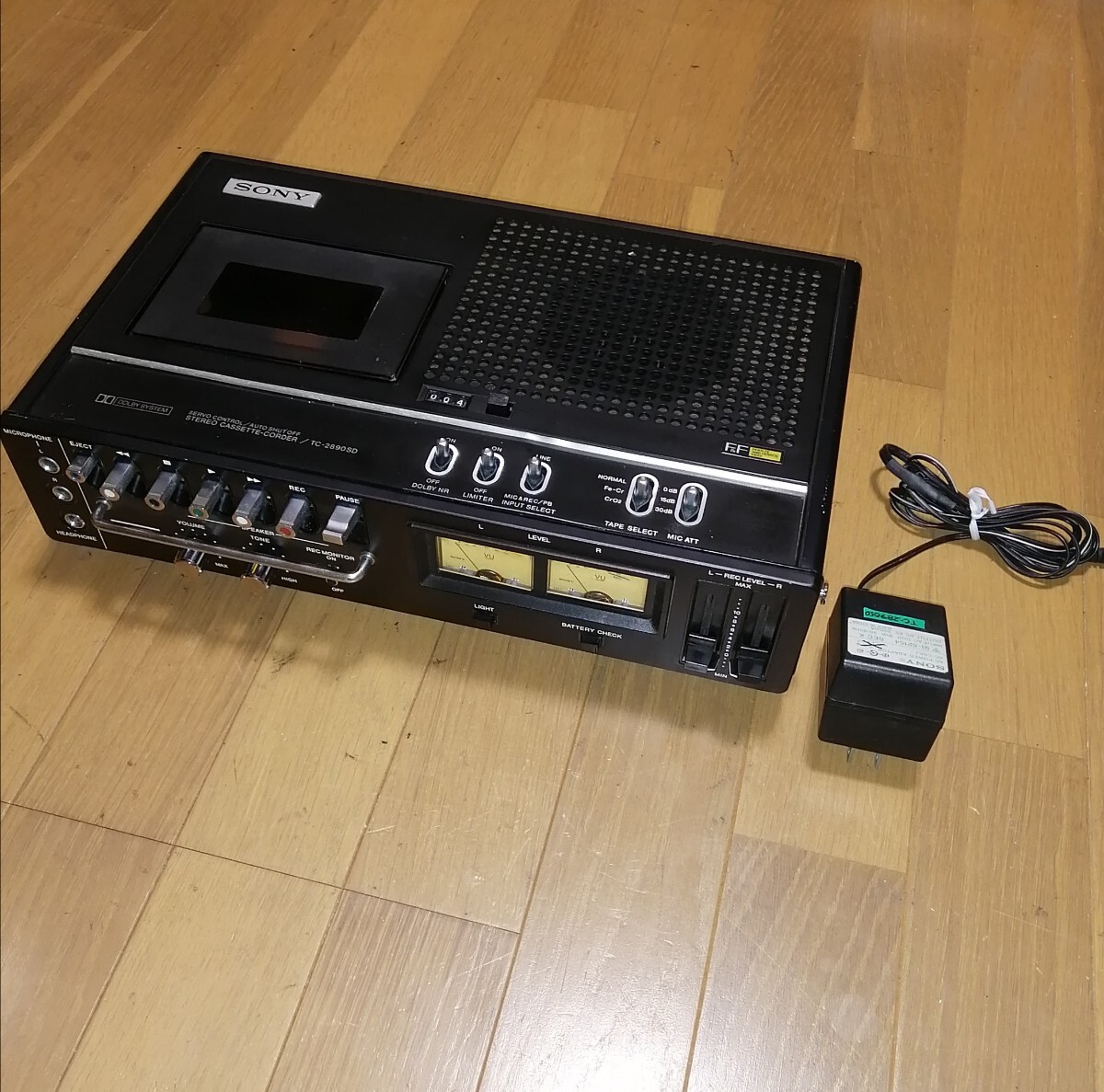 SONY TC-2890 SD ソニー カセットデンスケ レコーダー SONY TC-2890SD(カセットデンスケtypeIIIDX)の仕様 ソニー