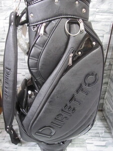 激安■新品■税込■ BLACK ≪ DIRETTO ディレット キャディバッグ ≫ 9.5型 JAPANモデル NIKKO BUSSAN
