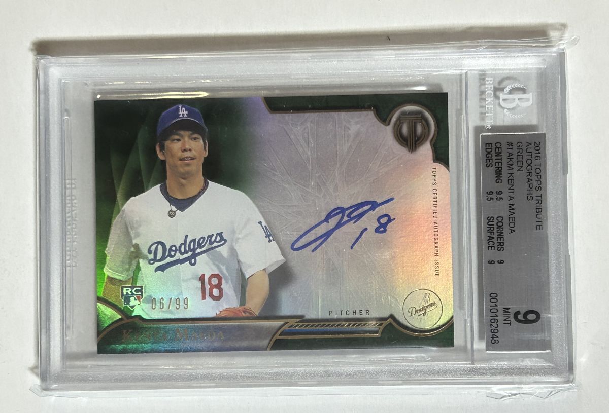 2025年最新】Yahoo!オークション -前田健太 サイン ドジャースの