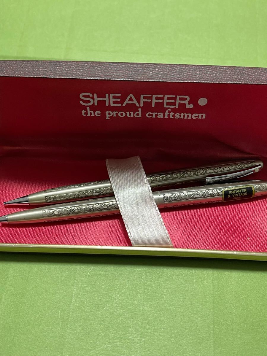 SHEAFFER 万年筆 スターリングシルバー　ケース付き 詳細ページ | 万年筆 ボールペンなど高級筆記具の販売・買取
