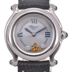 Chopard Chopard 27/8245-23 happy спорт 2P бриллиант 3P желтый сапфир кварц женский с гарантией .J#142690