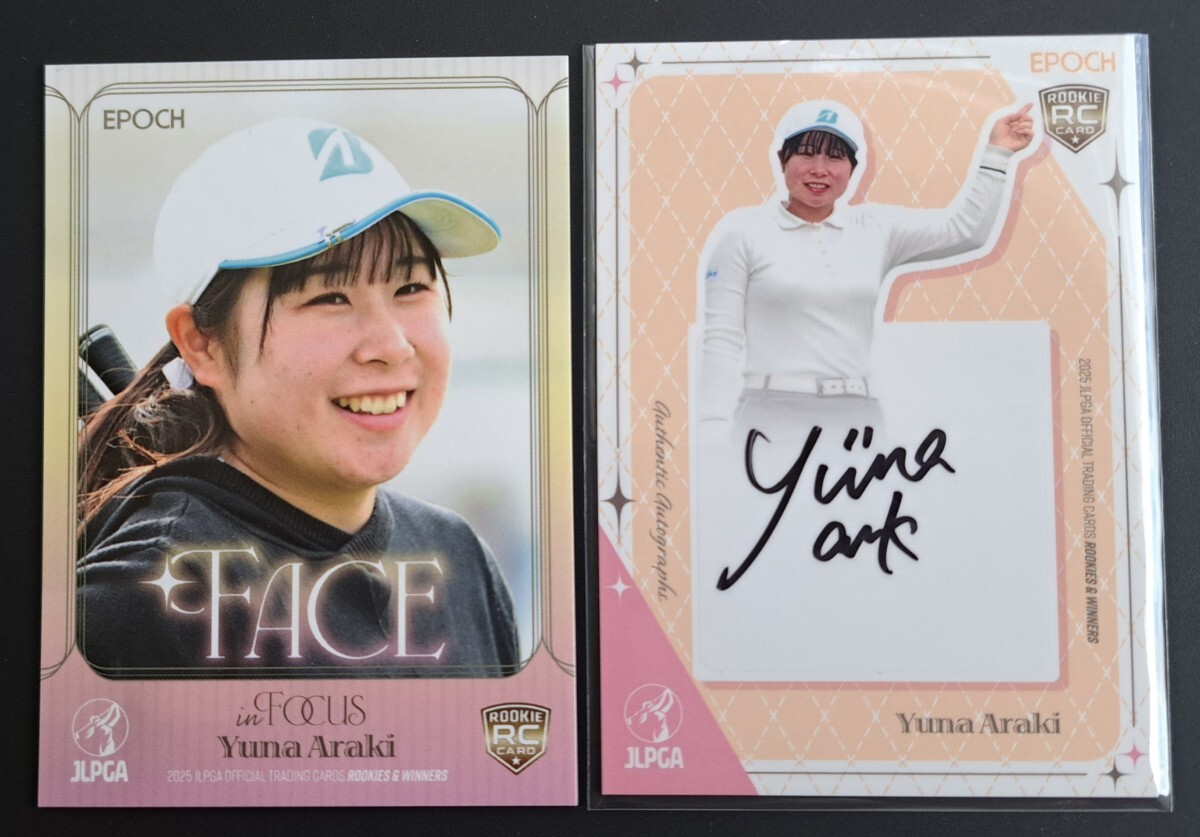 epoch 2024 JLPGA 女子ゴルフ 小林夢果プロ 直筆サインカード 小林夢果】エポック 2024 日本女子プロゴルフ協会オフィシャル