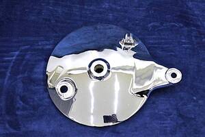 GS400 ブレーキパネル メッキ /ドラムパネル リアブレーキGS400L GS400E GT380 GT550ザリGSX400EセブンスターBEETキャスト スポーク