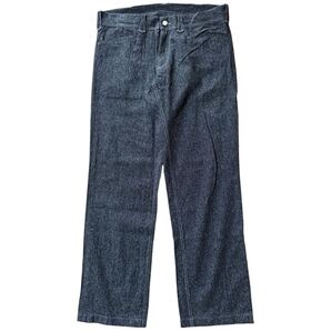 雰囲気抜群 WEST RIDE 杢グレー ブラックシャンブレー ワークパンツ w34