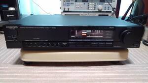 【完動品】KENWOOD KT-2020 シンセサイザーAM/FMチューナー 整備/再調整/動作確認済み 出力オペアンプ OPA2604AQ