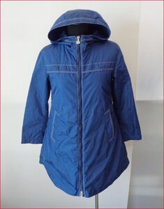 Bana8・衣類◆MONCLER/モンクレ―ル ダウンコート ブルー 140cm キッズ 子供 上着 アウター
