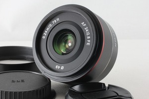 ◆ほぼ新品◆サムヤン SAMYANG AF 24mm F2.8 FE ソニーEマウント用 フード◇ME48041