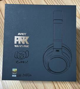 AVIOT ブルートゥースヘッドホン☆WA-V1/ピエール中野☆WA-V1-PNK Bluetooth 新品未使用品
