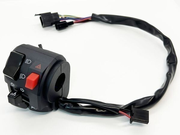 Ninja400 (2018～2024年式) 左スイッチボックス ハザード付き 新品☆Ninja400(2018～2024年式)左スイッチボックス(ハザード付