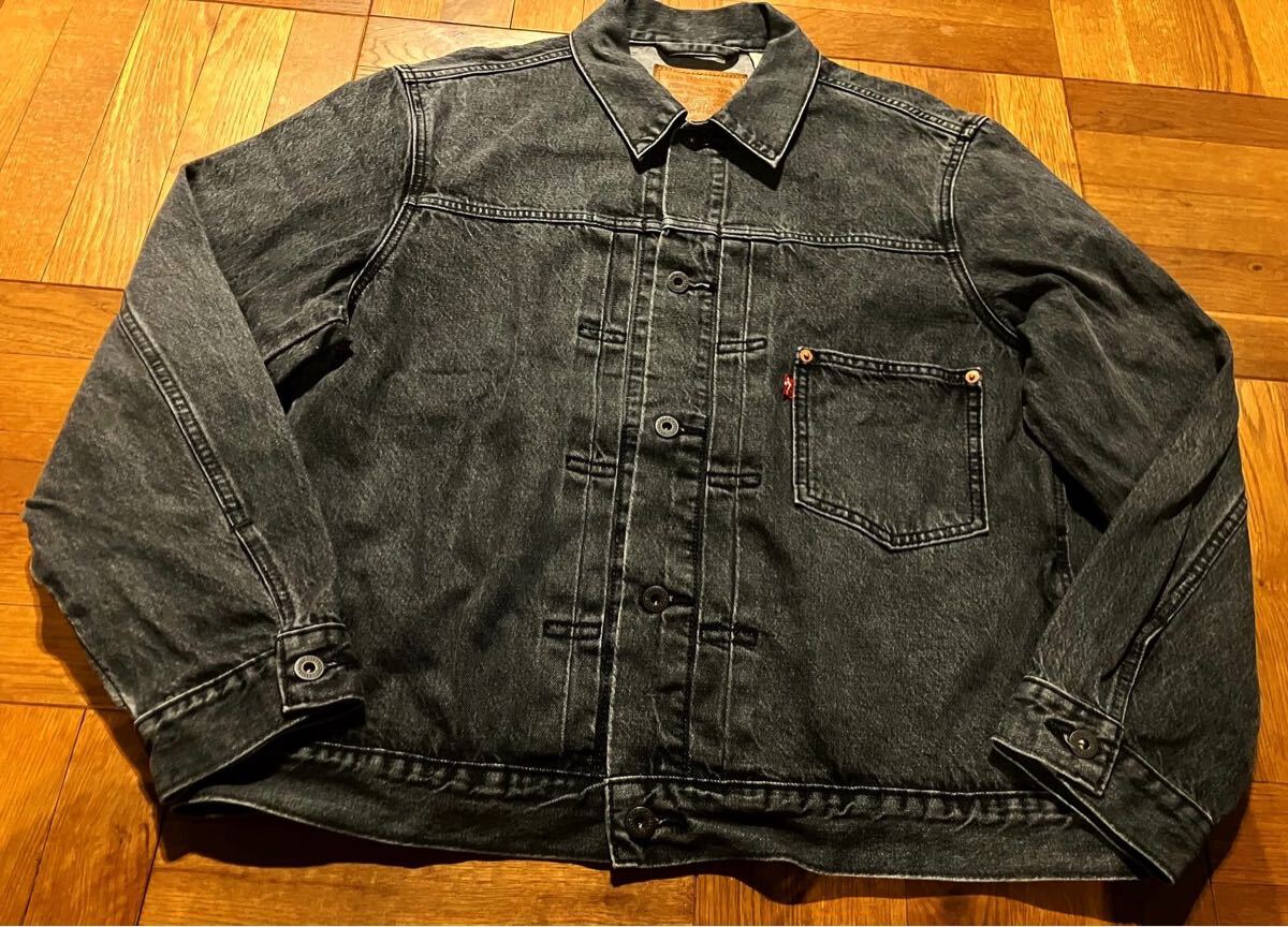 1980年代リーバイスブラックボア✖︎ブラックデニムボアGジャン 80s Levis リーバイス ブラックデニム ボアジャケット 4ポケット