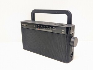 T264-S3-18367 SONY ソニー ICF-306 FM/AMラジオ ハンディポータブルラジオ 21年製 ジャンク 現状品2