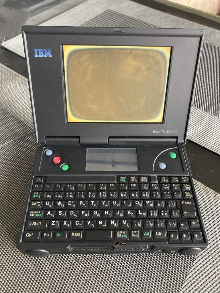 その他ノートPC本体 IBM PalmTop PC110 2431-YDW IBM Palm Top PC 110 - Wikipedia