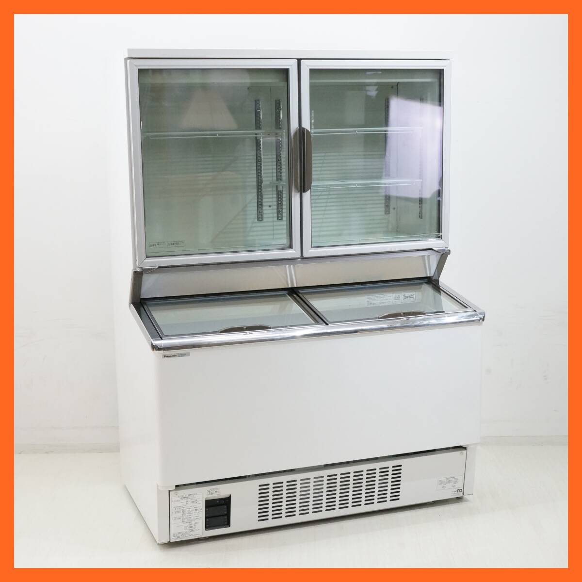新古品☆地域限定送料無料☆パナソニック　　冷凍ショーケース　ガラストップ式　① c2035-sar-d393a_3.jpg