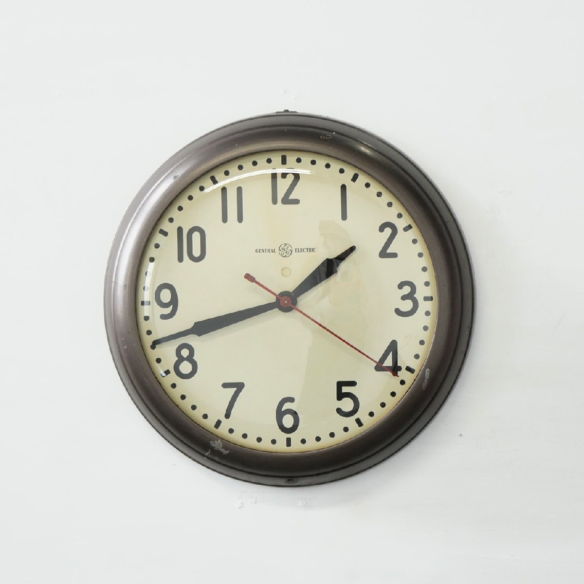 ゼネラルエレクトリック　置時計(ジャンク) ジャンク品☆アメリカ GE製 置き時計 ゼネラルエレクトリック