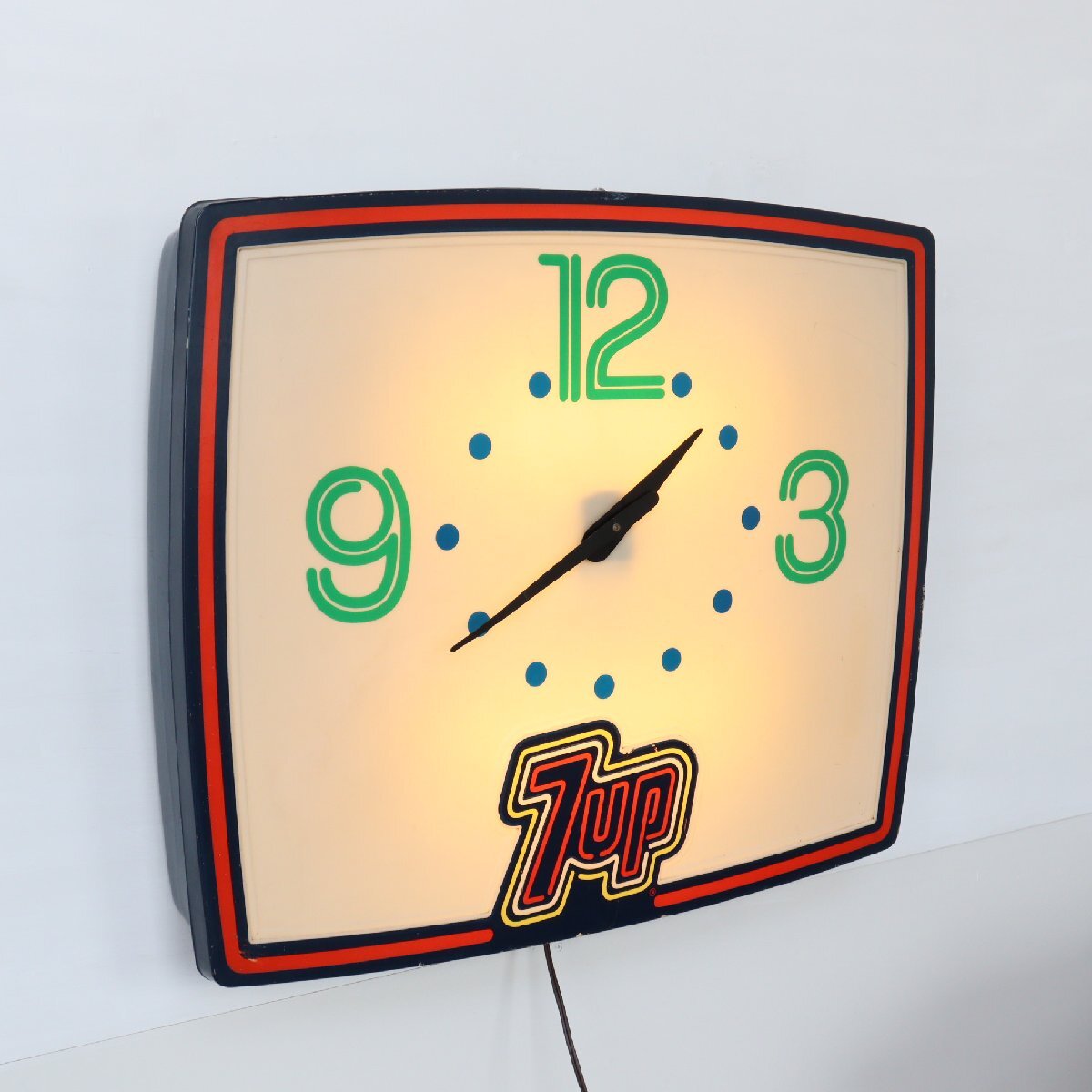 ヴィンテージ 7up ウォールクロック 50's ロカビリー ヴィンテージ 7up ウォールクロック 50's ロカビリー - メルカリ