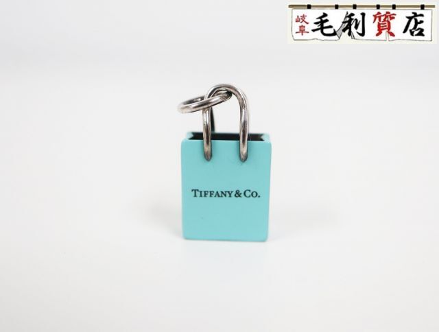 【新品未使用】ティファニー ショッピングバッグ型 陶器 オーナメント ティファニー ショッパー ショッピングバッグ オーナメント 陶器
