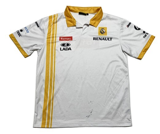【激レア！非売品！早い者勝ち！】Renault F1 レーシングシャツ ルノー レーシングシャツ F1 チーム 刺繍 パッチ iモード