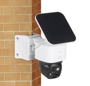 ☆CaGuan ウォールマウントブラケット Eufy Security SoloCam S340対応 防錆メタルコーナーマウント 新品未使用品!