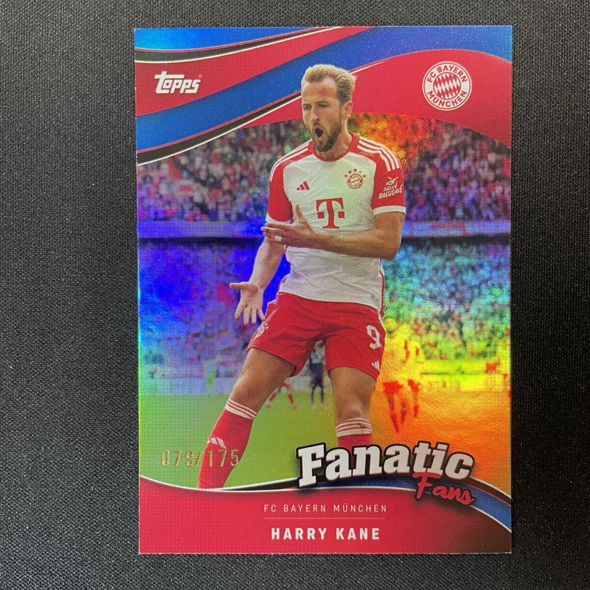 サッカー　ハリー・ケイン　直筆サイン カード　貴重 ハリー・ケインがファナティクス社と独占契約！ 英国人選手では