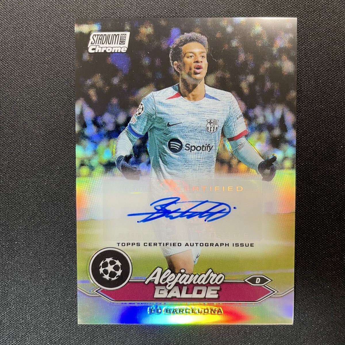 2021 Topps バルセロナ ラウドルップ 直筆サインカード Yahoo!オークション -「バルセロナ サイン カード