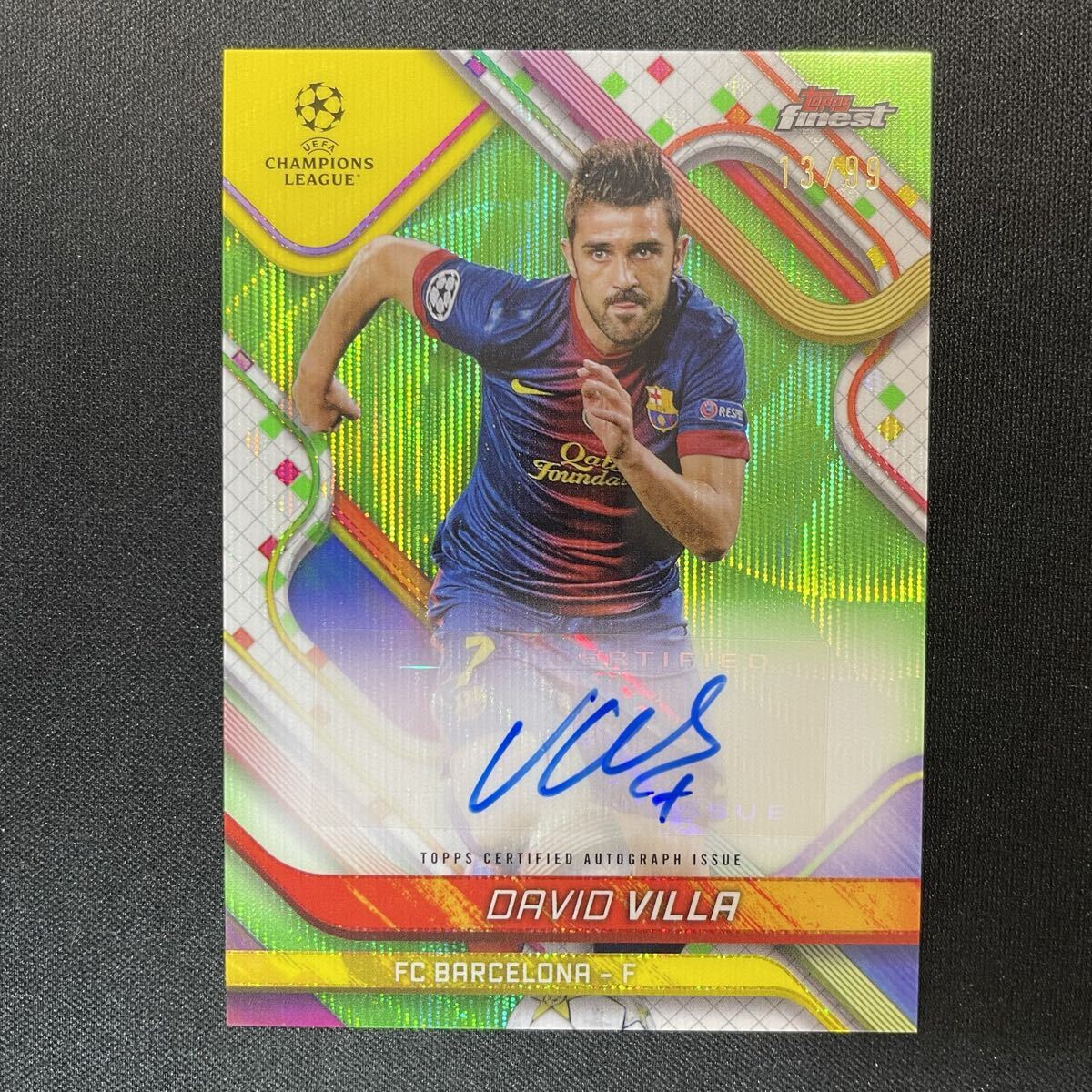 Topps ビジャ直筆サインカード Yahoo!オークション -「ビジャ サイン」の落札相場・落札価格