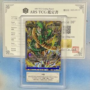 【ARS鑑定10+】神龍 リーダーパラレル 神龍への願い ドラゴンボール フュージョンワールド DRAGON BALL 鑑定書付き PSA BGS【完美品】