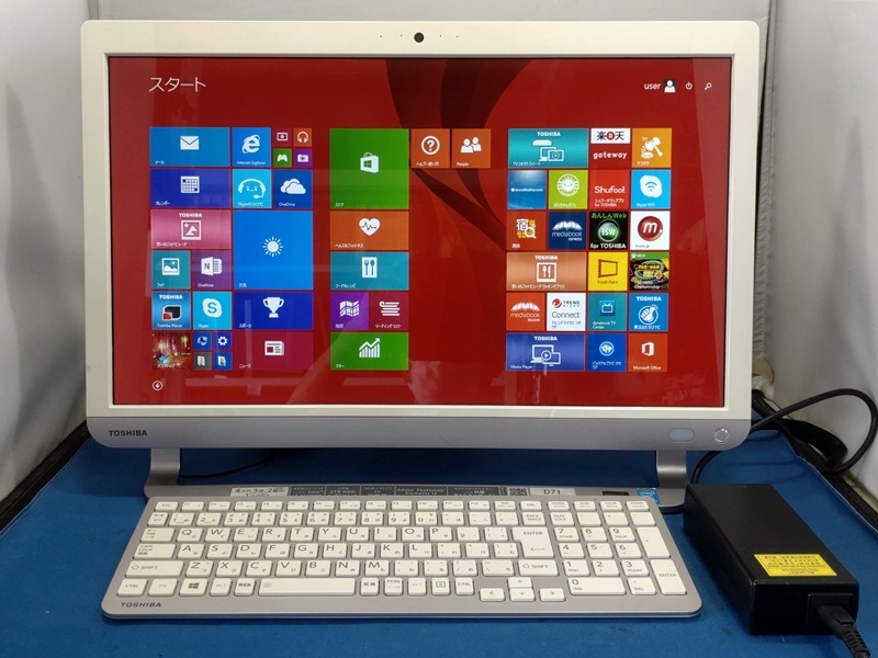 TOSHIBA モニタ一体型 パソコン　コンピュータ　東芝PD51-32MSXB 20150126175952_556_.jpg