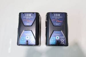 H1389 P 2本 IDX Endura Duo-150 Vマウント リチウムイオンバッテリー DC14.8V 9.8Ah 146Wh プロ用ビデオカメラ 照明機器対応 ジャンク品