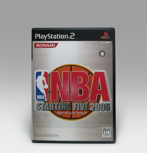 ● PS2 ハガキあり NBA スターティングファイブ 2005 SLPM-65767 動作確認済み NBA STARTING FIVE 2005 NTSC-J Konami 2004 VW259-J1