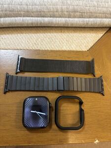 Apple Apple Watch Series10 46mm Cellular スレートチタニウム バンド2個ケース付き