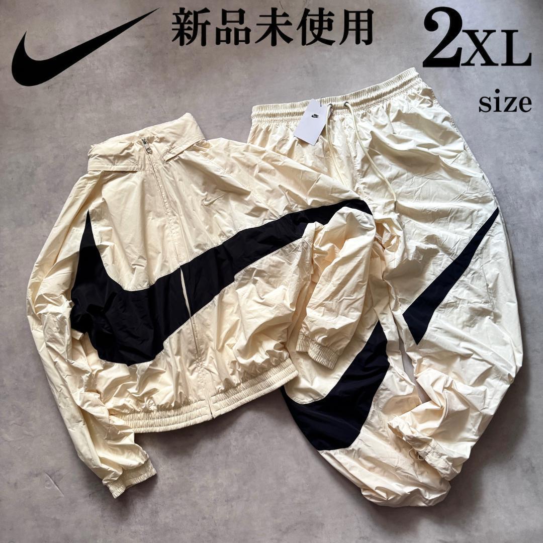4新品未使用　NIKE上下セットアップ　Ｌサイズ　ウーブン　バスケ　ゴールド 新品未使用 NIKE上下セットアップ Lサイズ ウーブン 黄緑