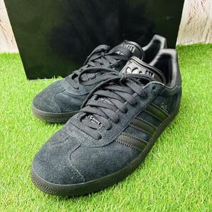 【極美品・箱付き】adidas GAZELLE 25周年 本革 厚底 25
