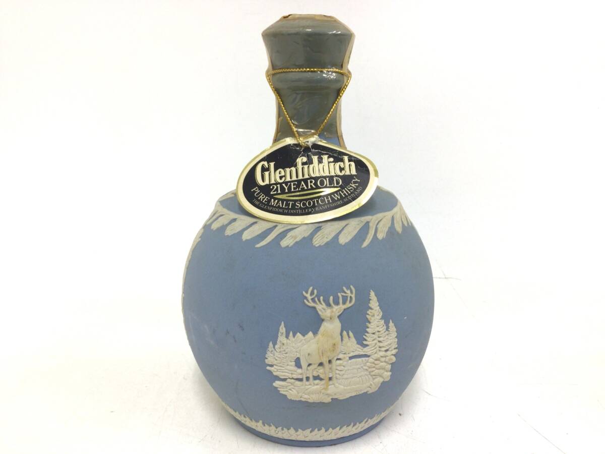 Glenfiddich　グレンフィディック　21年　ウェッジウッド グレンフィディック 古酒 スコッチ ウイスキー Glenfiddich 21年