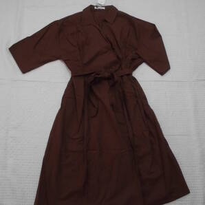 1803 ★★ chocolraffine カシュクールシャツディガン サイズF ブラウン 新品 定価4990円