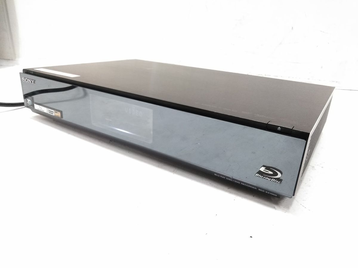 SONY - 【中古】マラソン  SONY blu-ray レコーダー BDZ-AX1000 中古】SONY 1TB 2チューナー ブルーレイレコーダー BDZ-AX1000