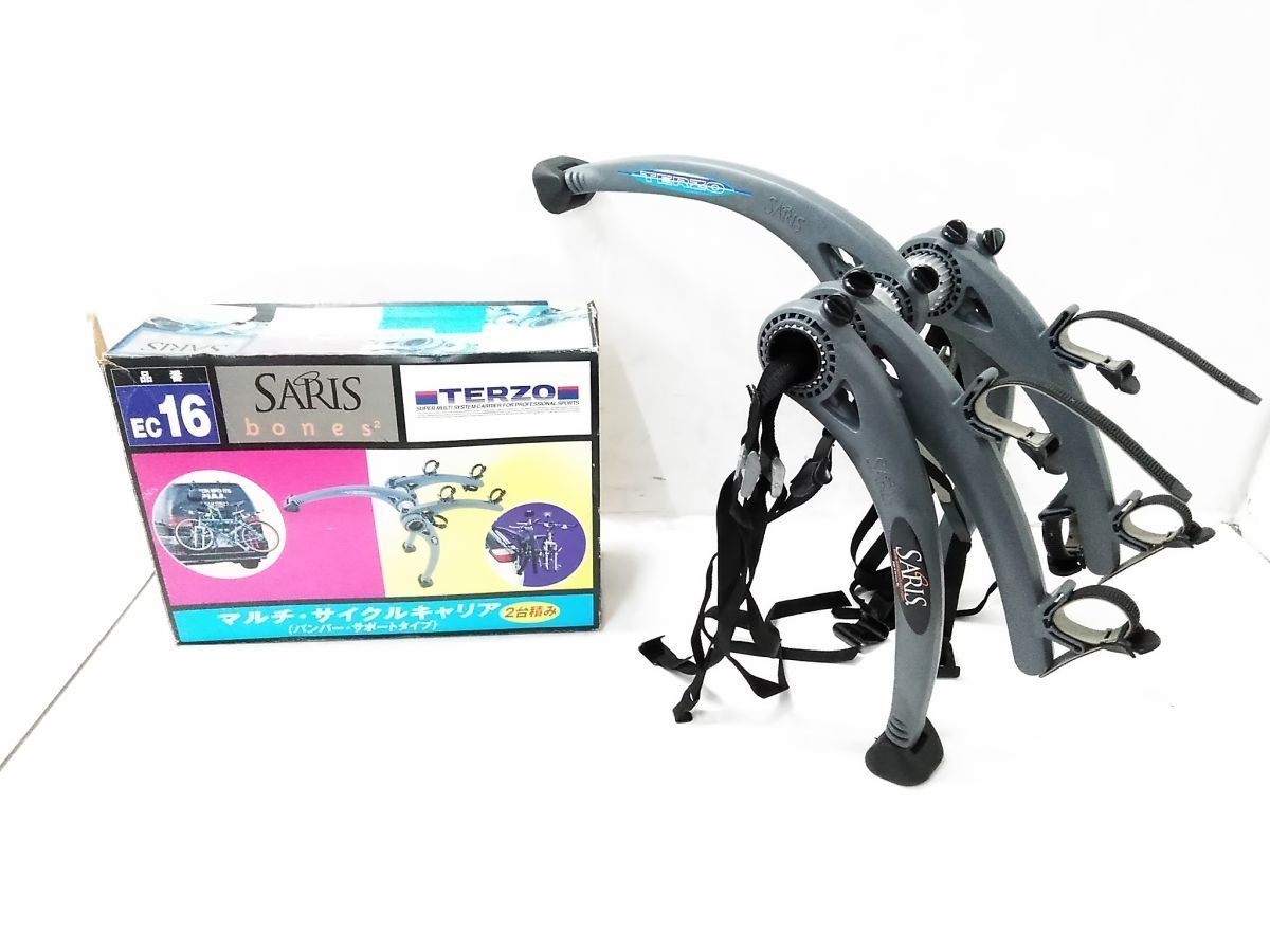 tinu出品　Terzo マルチサイクルキャリア EC16 ２台積み TERZO EC16BK テルッツオ テルッツォ リアサイクルキャリア 2台