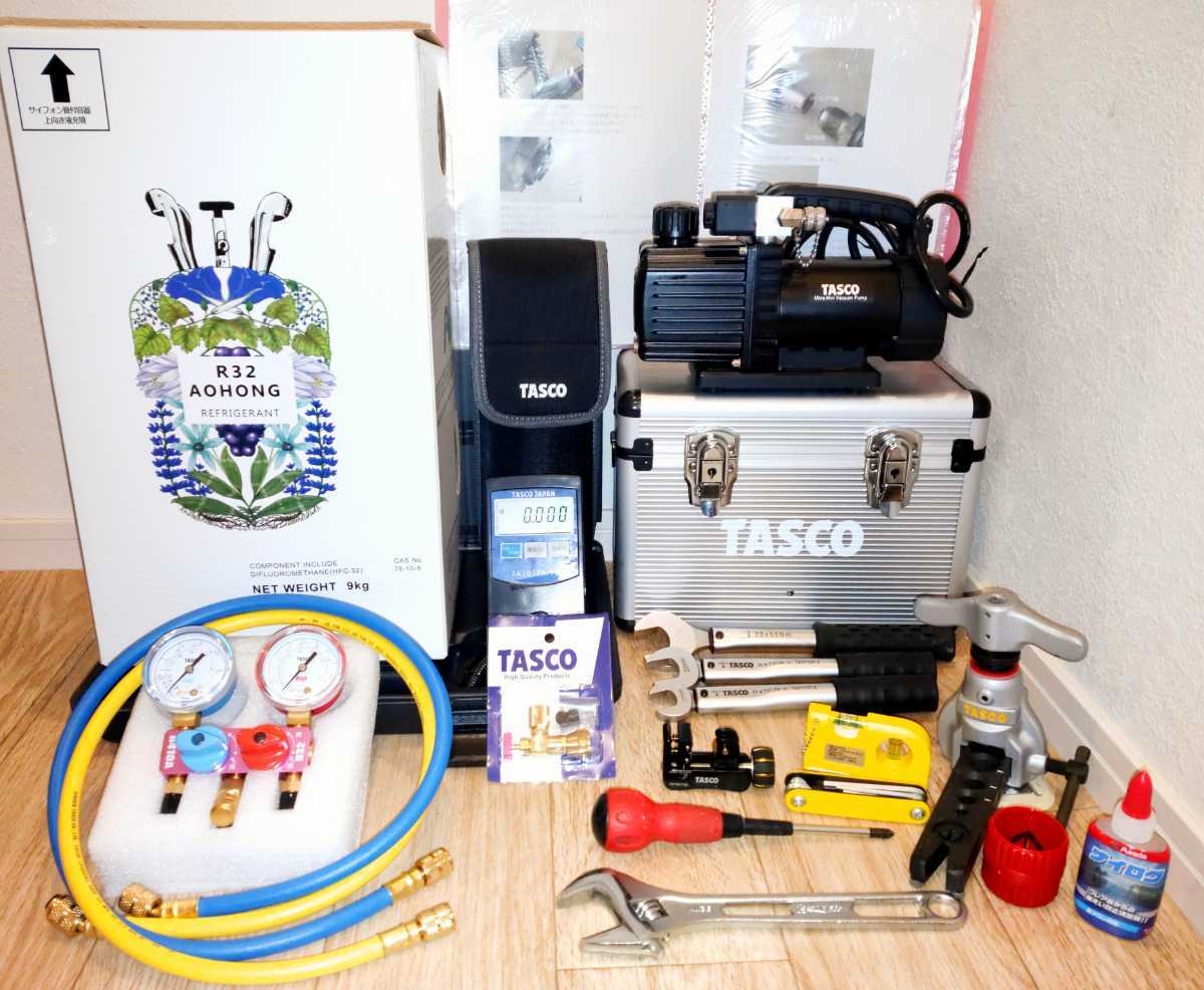 2025年最新】Yahoo!オークション -エアコン工具セットの中古品
