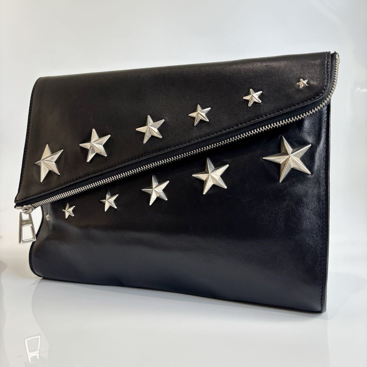 ■未使用品 JIMMY CHOO キャンバス クラッチバッグ セカンドバッグ s-musee_361012012