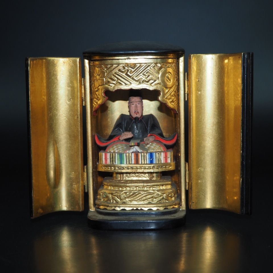 江戸時代の厨子　仏教美術　彫刻 江戸時代 厨子仏 | LAPIN ART ONLINE