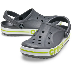 26cm Crocs crocsbaya частота сабо Bayaband Clog Slate Grey / Lime Punch M8W10s rate серый lime дырокол новый товар