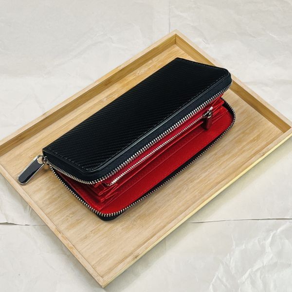 ヌメ革レザー 長財布 ラウンドファスナー田中革具 田中革具 長財布 財布 レザーウォレット ハンドメイド 牛革 革