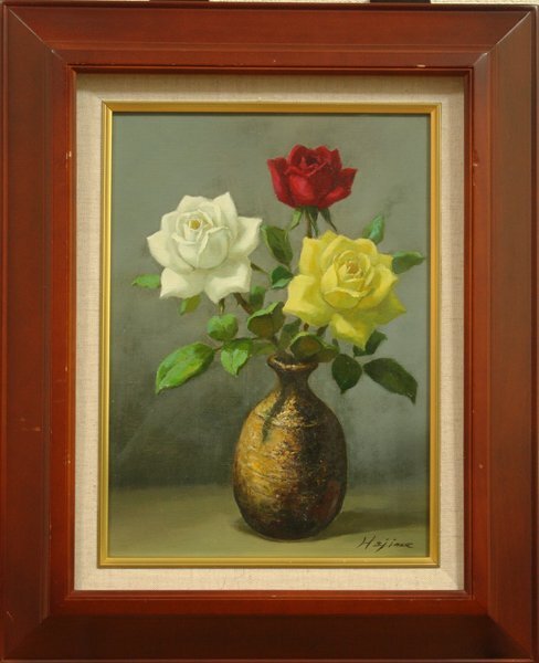 Yahoo!オークション -「油彩 薔薇」(油彩) (絵画)の落札相場