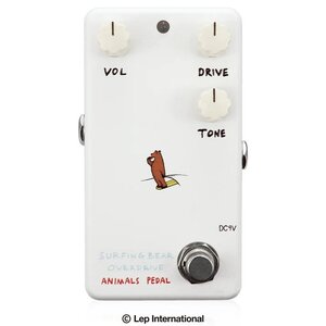 最落無し! Animals Pedal Surfing Bear Overdrive / a50342 最も基本的な歪みを作るためのオーバードライブペダル! 1円