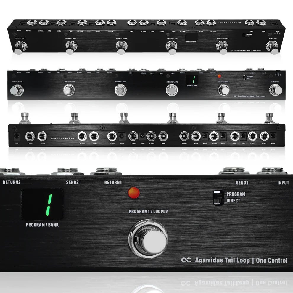 One control スイッチャー 美品 One Control Caiman Tail Loop プログラマブルスイッチャー ワン