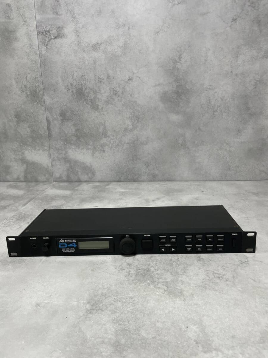 【動作良好】ALESIS D4 ドラム音源モジュール Yahoo!オークション -「alesis d4」の落札相場・落札価格