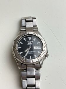 セイコー 5スポーツ 7S36-00L0 ステンレススチール メンズ SEIKO
