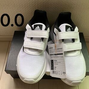 adidas アディダス ランニング Tensaur Run キッズ 子供 シューズ 靴 スニーカー 白 ホワイト IF0354 男女兼用 男の子 女の子 20.0