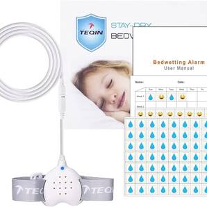 おねしょアラーム 超高感度検知で確実に目覚める USB充電式 2モード切替可能 子ども・大人・高齢者に対応